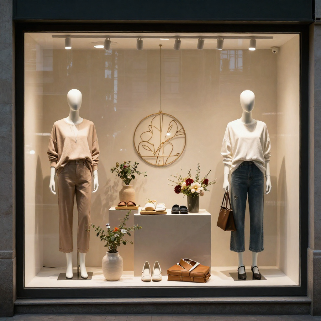 Vitrine de loja